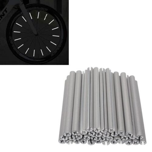3M bicycle spoke reflectors on bike wheels