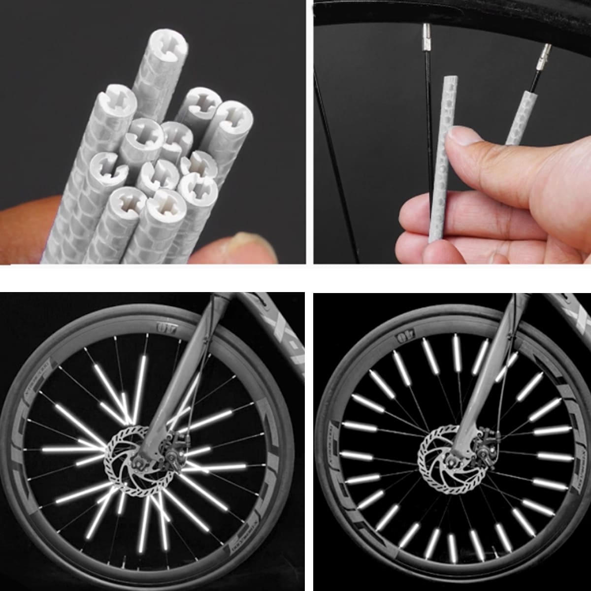 STIA001 White.PT02 CATAZER reflectors easy use