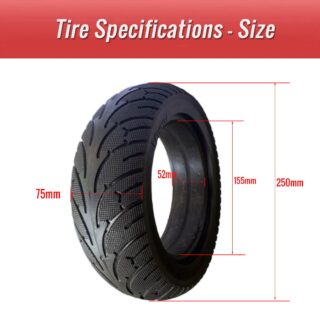 X TYRE1011.PT01 10x3.0 solid tire size 10x3.0 solid tire size
