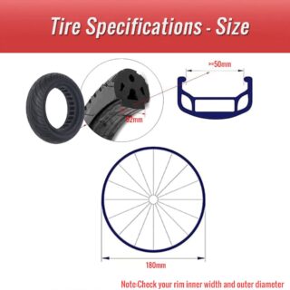 X TYRE2856.PT02 10 inch bicycle solid tire 10 inch bicycle solid tire