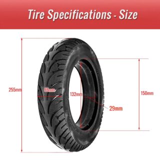 Z TYRE856.PT01 CATAZER 10x2.125 solid tire size CATAZER 10x2.125 solid tire size