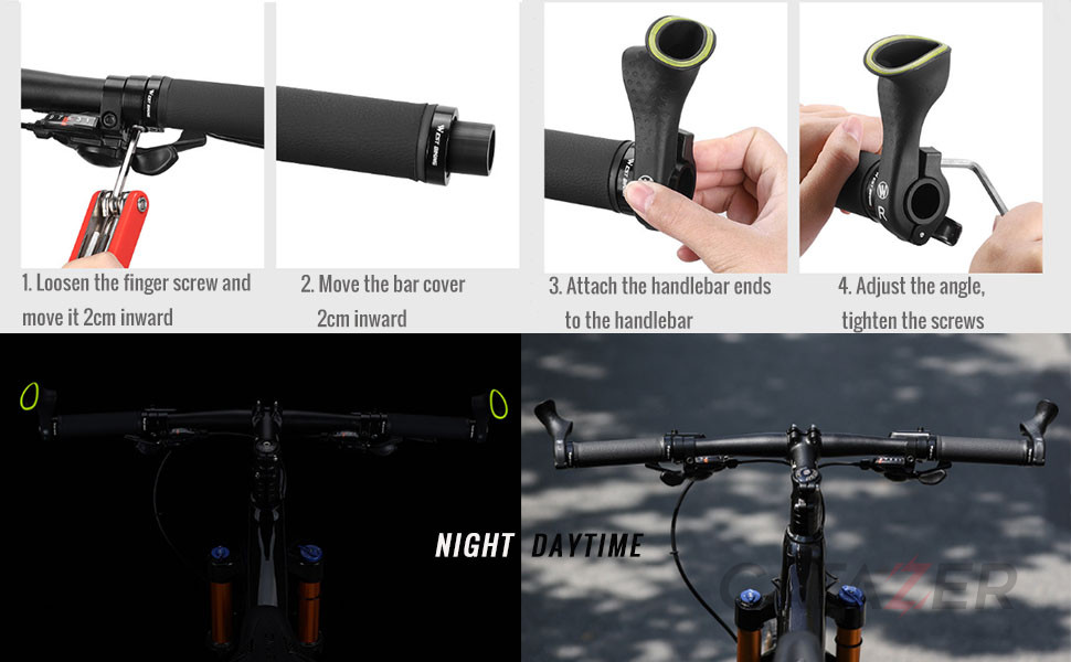 Bicycle Handlebar Ends Install bicycle handlebar ends install