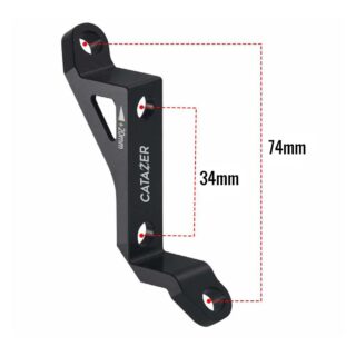 bike disc brake mount pm ab to pm a brake adaptor including size