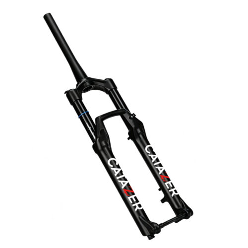 bicycle front fork 140mm aluminum alloy bike fork for mtb including side