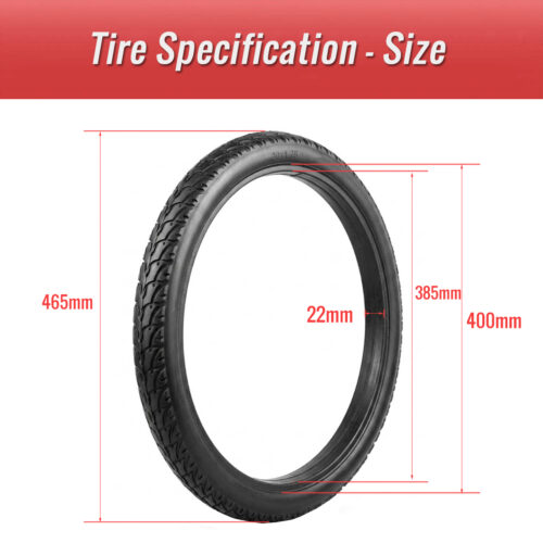 CATAZER 20X1.75 rubber solid tire for cycling