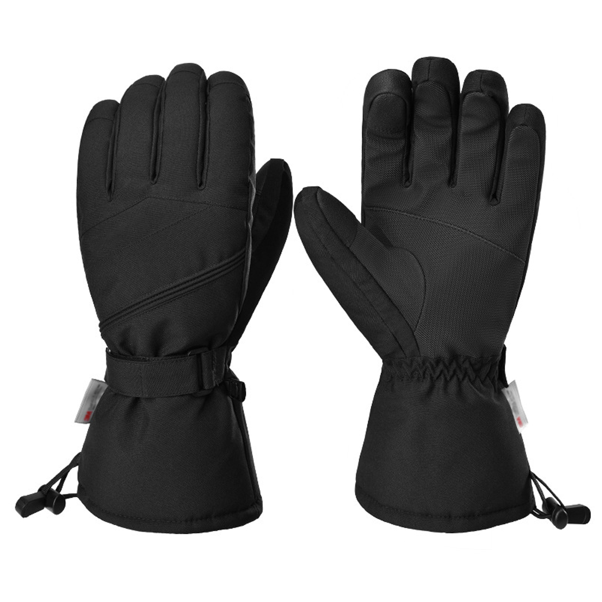 CATAZER M size thermal bike gloves black Taslon waterproof 3M cotton
