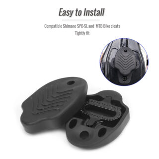 CATAZER Nylon Bike Pedal Adapters CP04001 Clipless To Flat Conversion Including Easy To Install CATAZER Nylon Bike Pedal Adapters CP04001 Clipless to Flat Conversion including easy to install