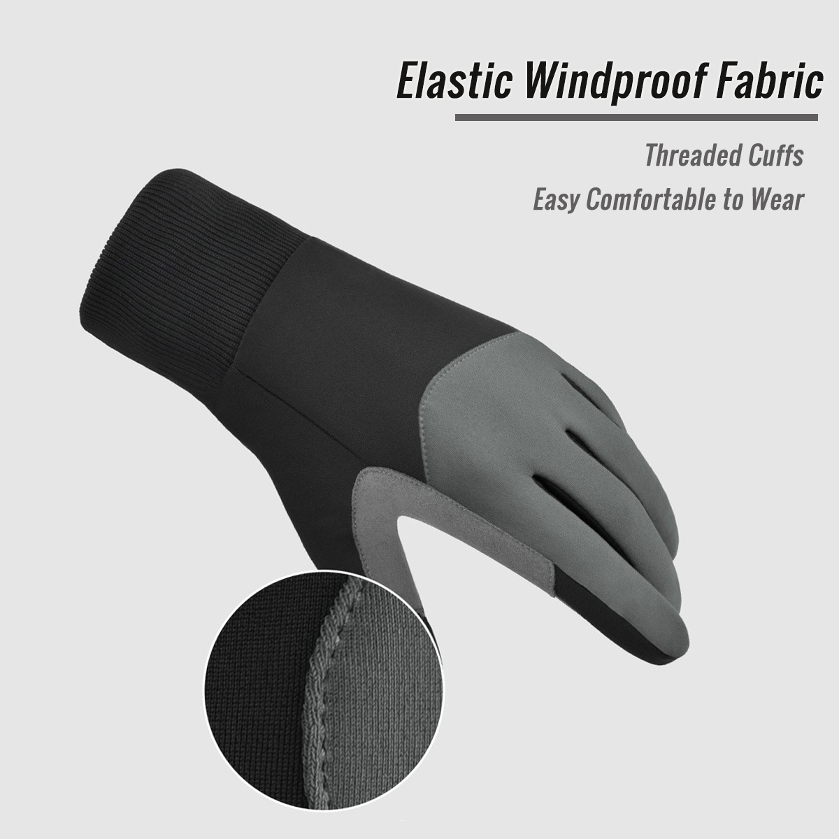CATAZER Thickened anti slip silicone print on palm and fingers – super strong grip on handlebars