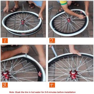 CATAZER Wear Resistant Solid Tire 16x1.75 E Bike Tyre