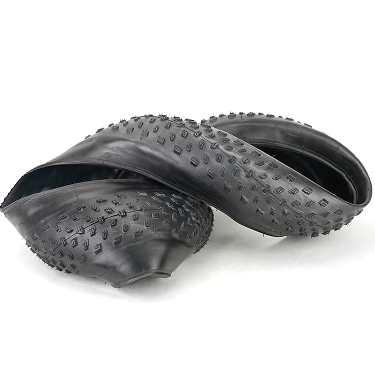 CATAZER folding tire showing aggressive tread pattern for soft terrain