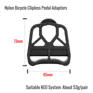 Pedal Adapters Nylon Clipless to Platformincluding size