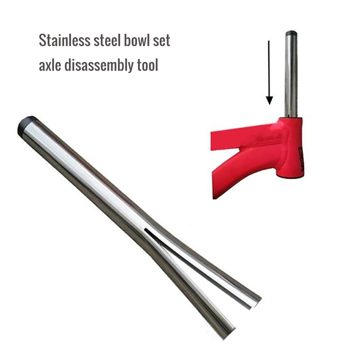 bicycle bowl disassembly tool stainless steel for bike 1 1 8 1 1 4 details