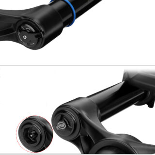 bicycle front fork 140mm aluminum alloy bike fork for mtb including details