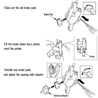 bike disc brake pads Installation Guide