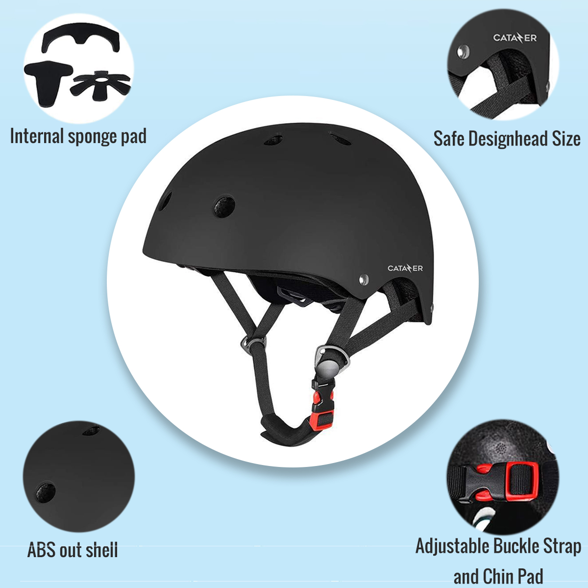 Kid Bike Helmet Adjustable Safe For Cycling Skateboard S M L Includingdetails kid bike helmet adjustable safe for cycling skateboard s m l includingdetails