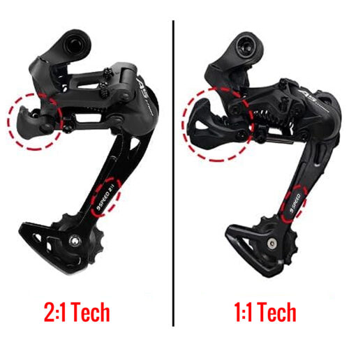 mtb rear derailleur precise shifting for mtb 7 8 9 10 11 12 13s including details