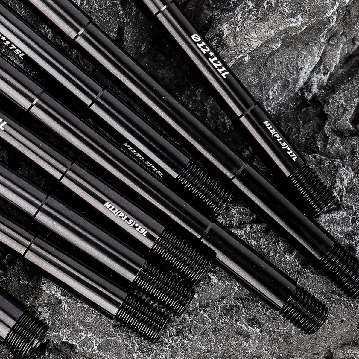 CATAZER Close up of 1.5mm precision threads – standard pitch for most frames